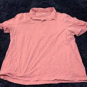 Nice Light Pink Casual Polo